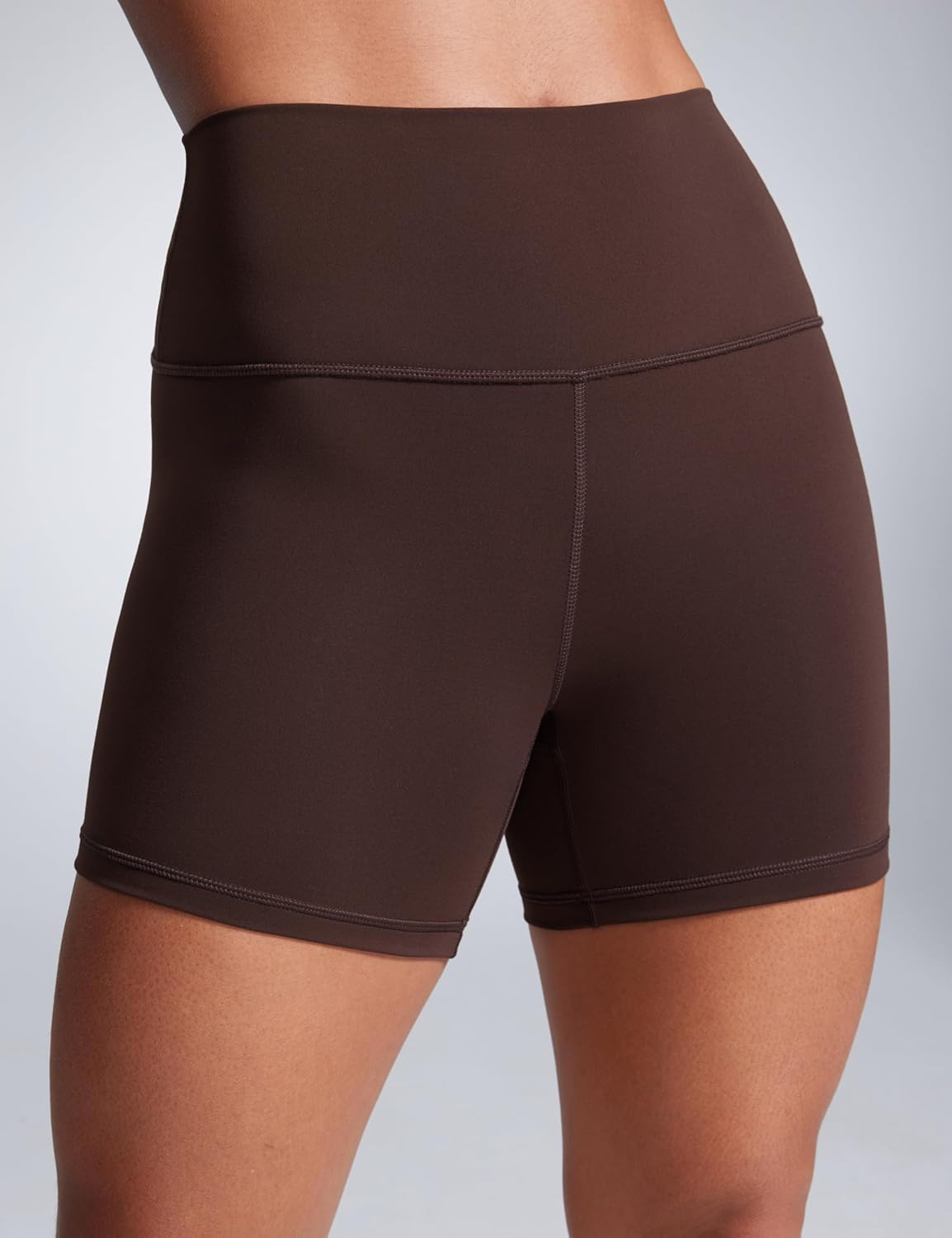 CRZ YOGA Butterbreeze Athletic Biker Shorts 4'' - High Waisted Workout Gym Volleyball Running Yoga Tummy Control Womens - Image 5