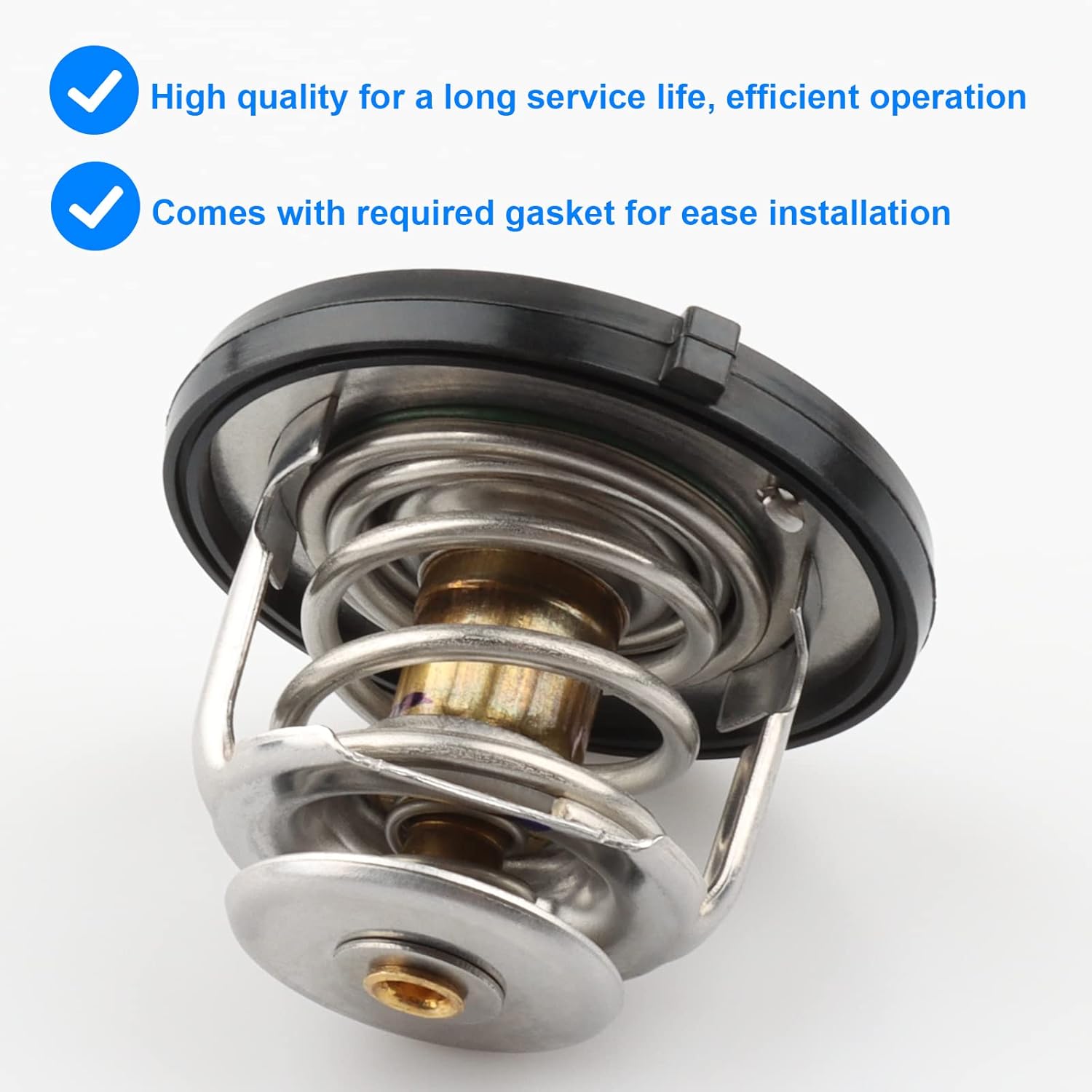 Thermostat Kit, Replace 658-170 ‎657-203 Compatible with Chrysler Dodge Jeep - 2011-2014 200, 2008-2014 Avenger, 2007-2012 Caliber, 2009-2020 Journey, 2007-2017 Compass Patriot, 2007-2010 Sebring,More