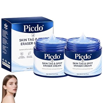 TLOPA Picdo Eraser Cream, Picdo 7-Day Skin Eraser Remover, Advanced Imperfection Cream for Skin - Gentle Formula for All Skin 2PC