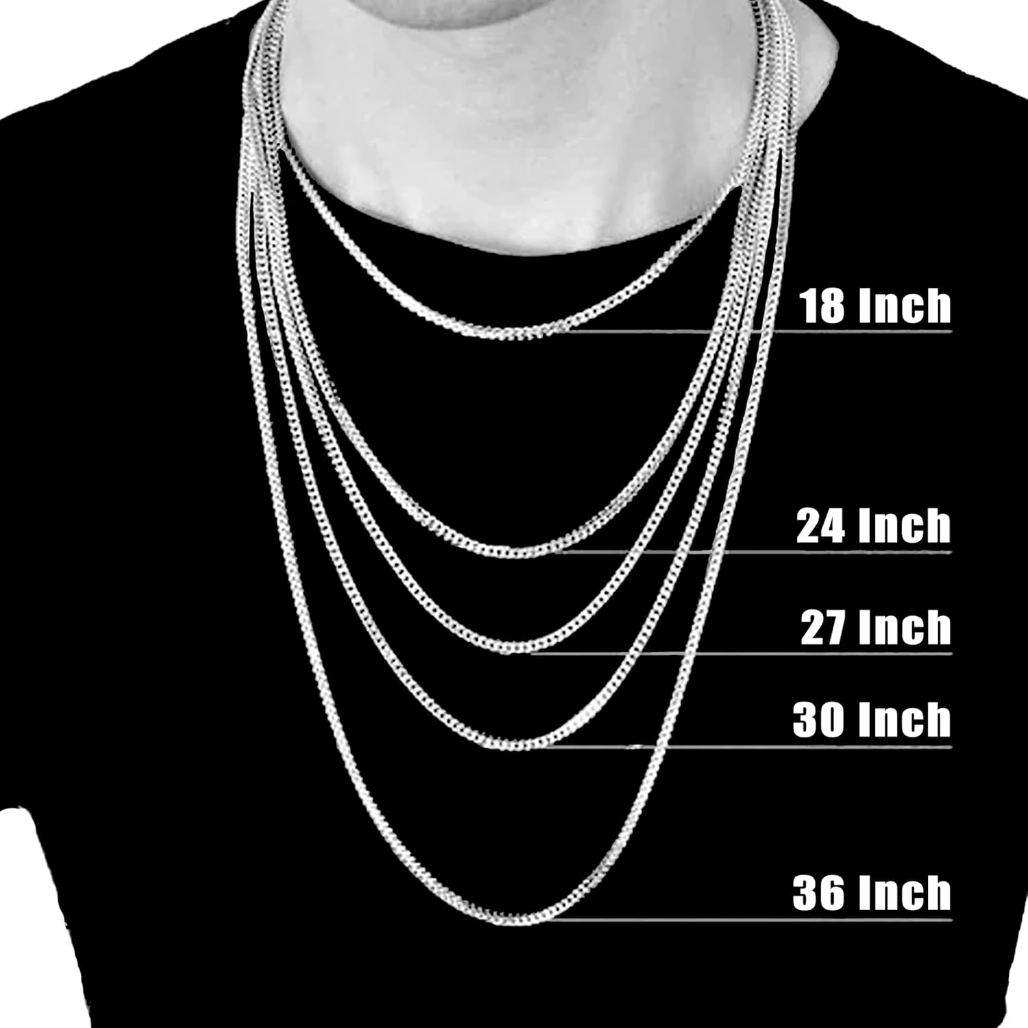 24 Inch Ball Chain Necklace, T304 Stainless Steel 2.4mm, Made in The USA (1) - Image 6