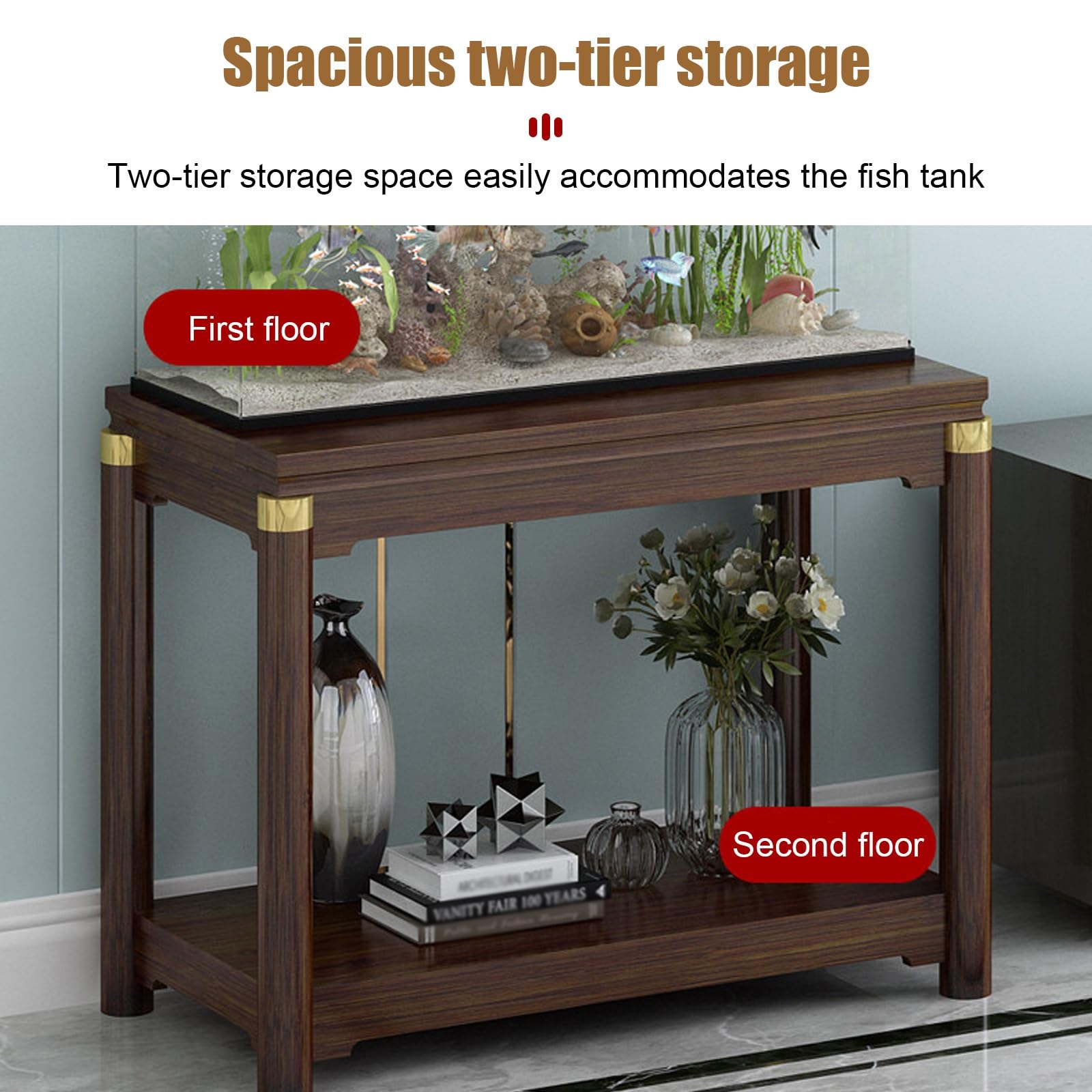 Soporte para Pecera, Mueble para Acuario, Armario para Acuario