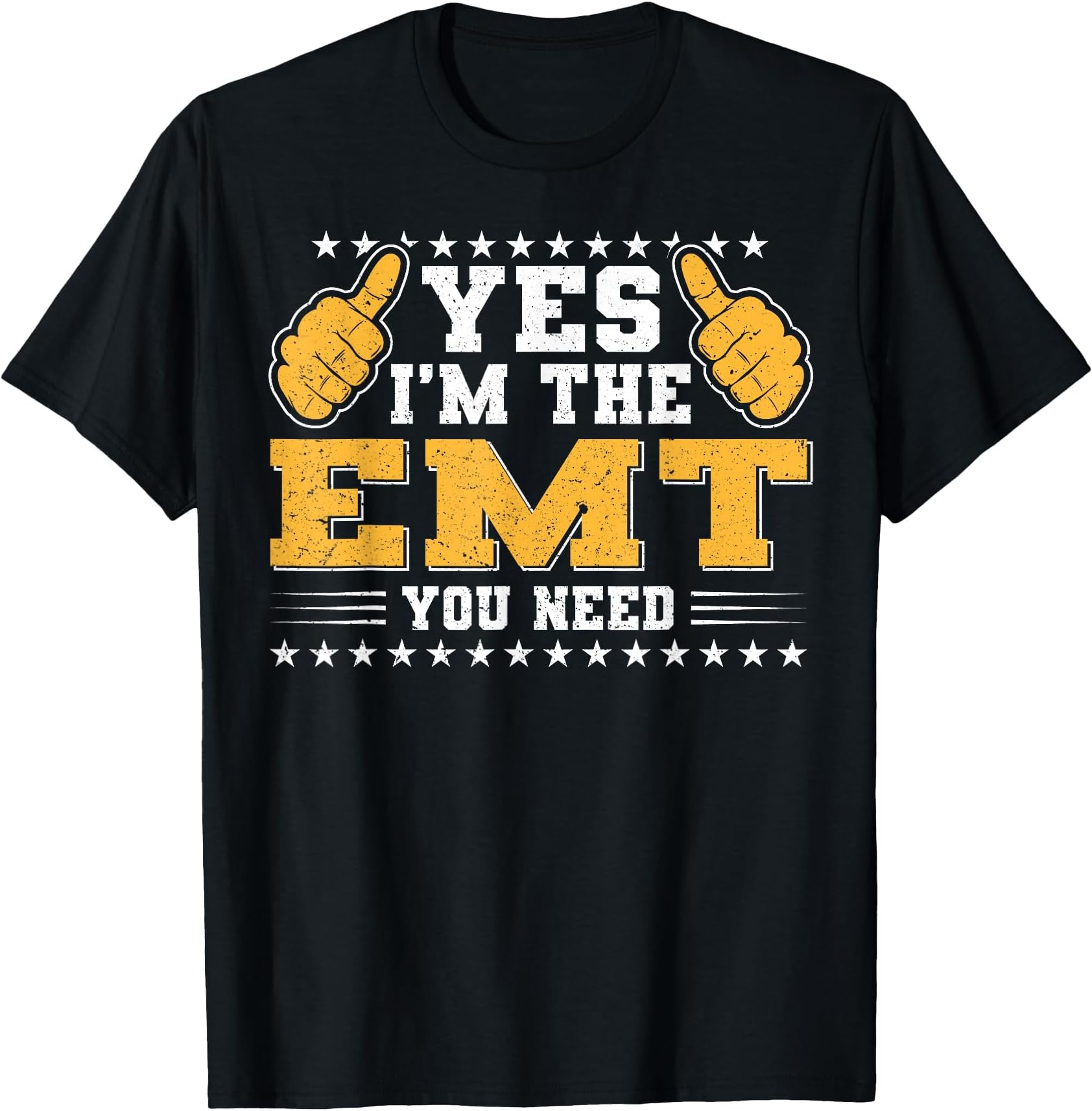 Funny EmT Gift IdeasRetro Profession I'm The EmT T-Shirt