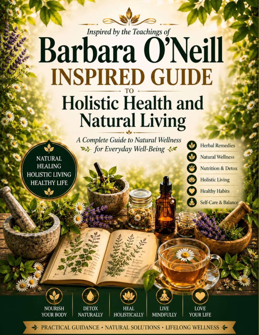 Barbara O'Neill Inspired Guide to Holistic Health and Natural Living: A Complete Guide to Natural Wellness for Everyday Well-Being
