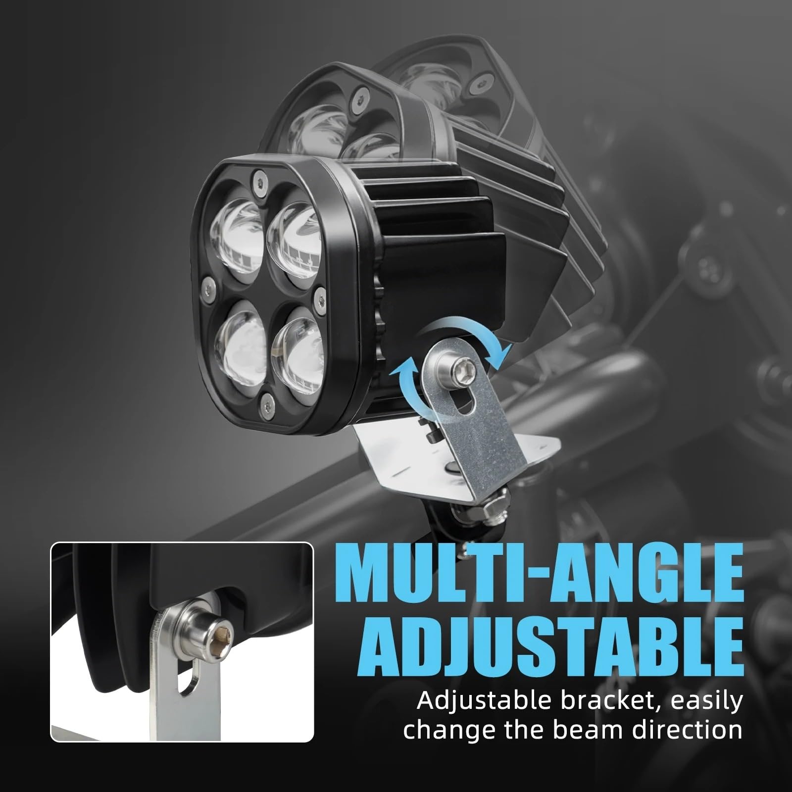 Moto Fari Stradali Spot Light Beam Per Tenere 700 2019 2020 2021 2022 2023 2024 Kit Luci Supplementari Anteriori Per Moto A LED