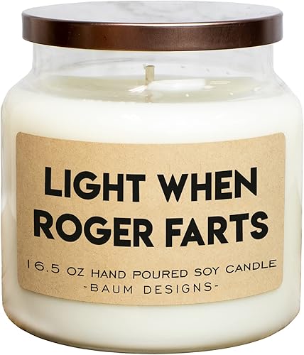 Miniatura 2 de Personalized Light When Name Farts Soy Candle