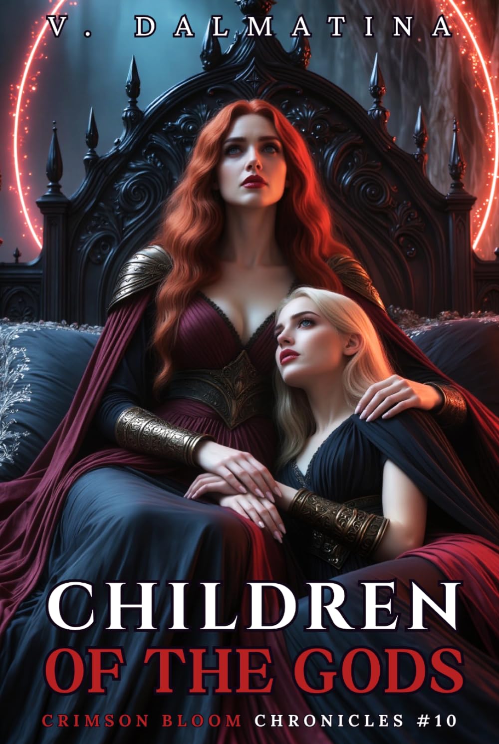 Children of the Gods: A Dark Sapphic Portal Fantasy Romance (Crimson Bloom Chronicles #10)