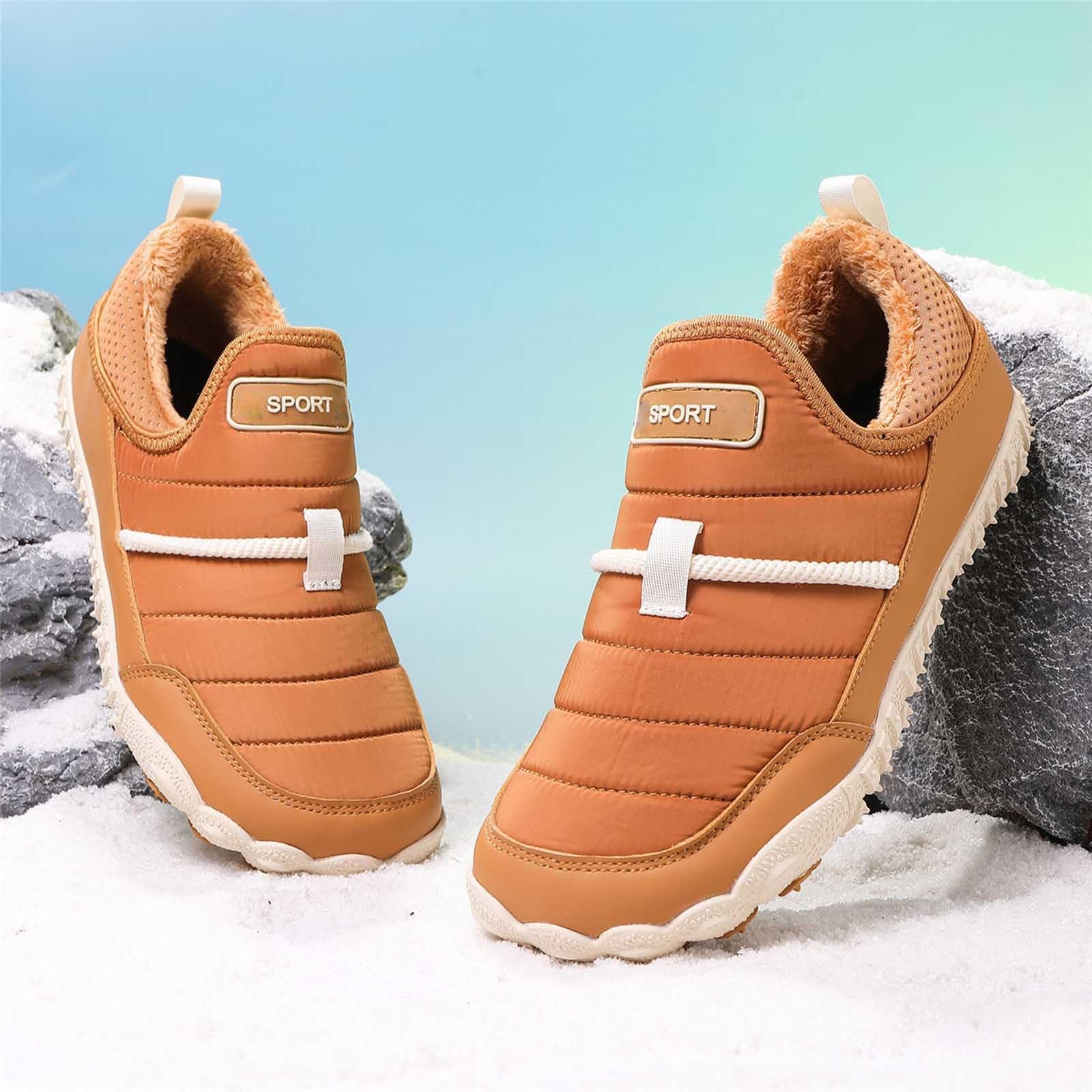 Stivaletti Donna Invernali Stivali Donna Invernali Scarponcini Impermeabili 45 Larga Con Pelliccia Scarpe Antinfortunistiche Interna Da Neve Ortopediche Trekking Comode On Plantare Estraibile Zeppa