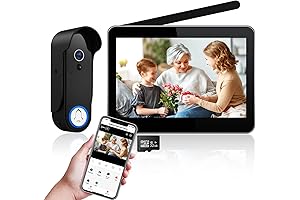 Wireless, No Monthly Fees Video Doorbell Intercom System