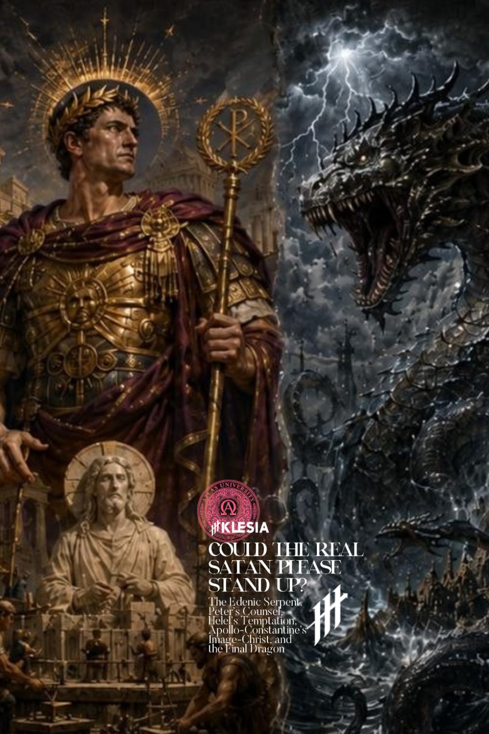 Could the Real Satan Please Stand Up?: The Edenic Serpent, Peter’s Counsel, Helel’s Temptation, Apollo-Constantine’s Image-Christ, and the Final Dragon (Resurrection Society)