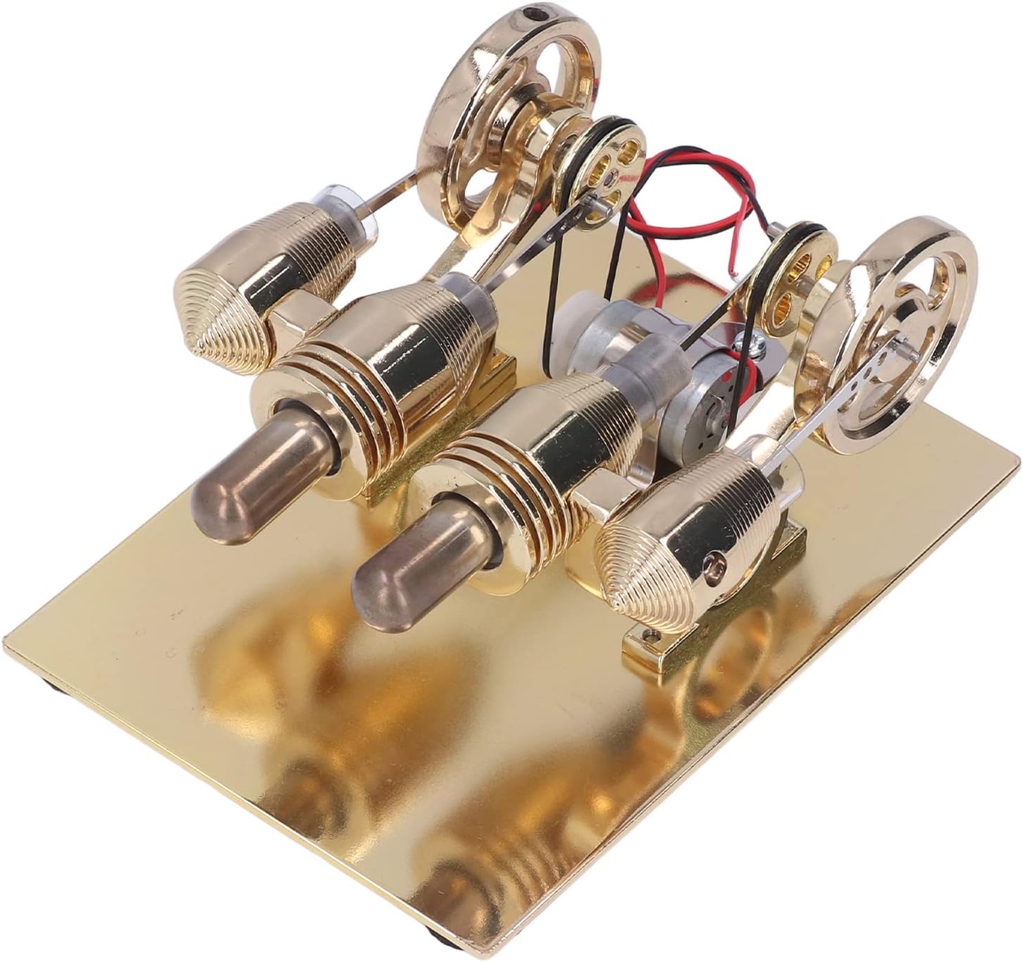 Steam Engine Kit, Beautiful Appearance High End Gifts Physics Kit Arouse Children's Interest Full Fun for Children's Science Projects
