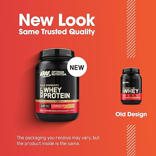 Vista 137 de Optimum Nutrition Estándar dorado 100% Proteína de Suero de Leche en Polvo, Pie de lima, 1.8 Libra
