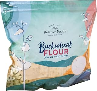 Organic Buckwheat Flour – Naturally Buckwheat Powder – 100% Whole Grain,...