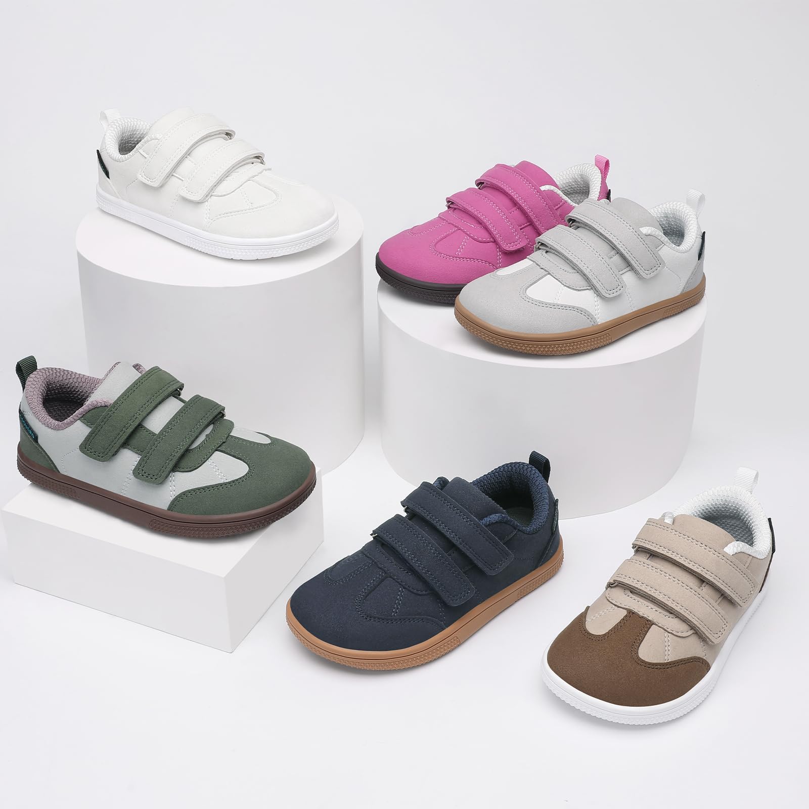 Saguaro Scarpe Barefoot Bambini – Punta Ampia, Suola Zero Drop, Ideali per Scuola e Vita Quotidiana, Gr.25-35