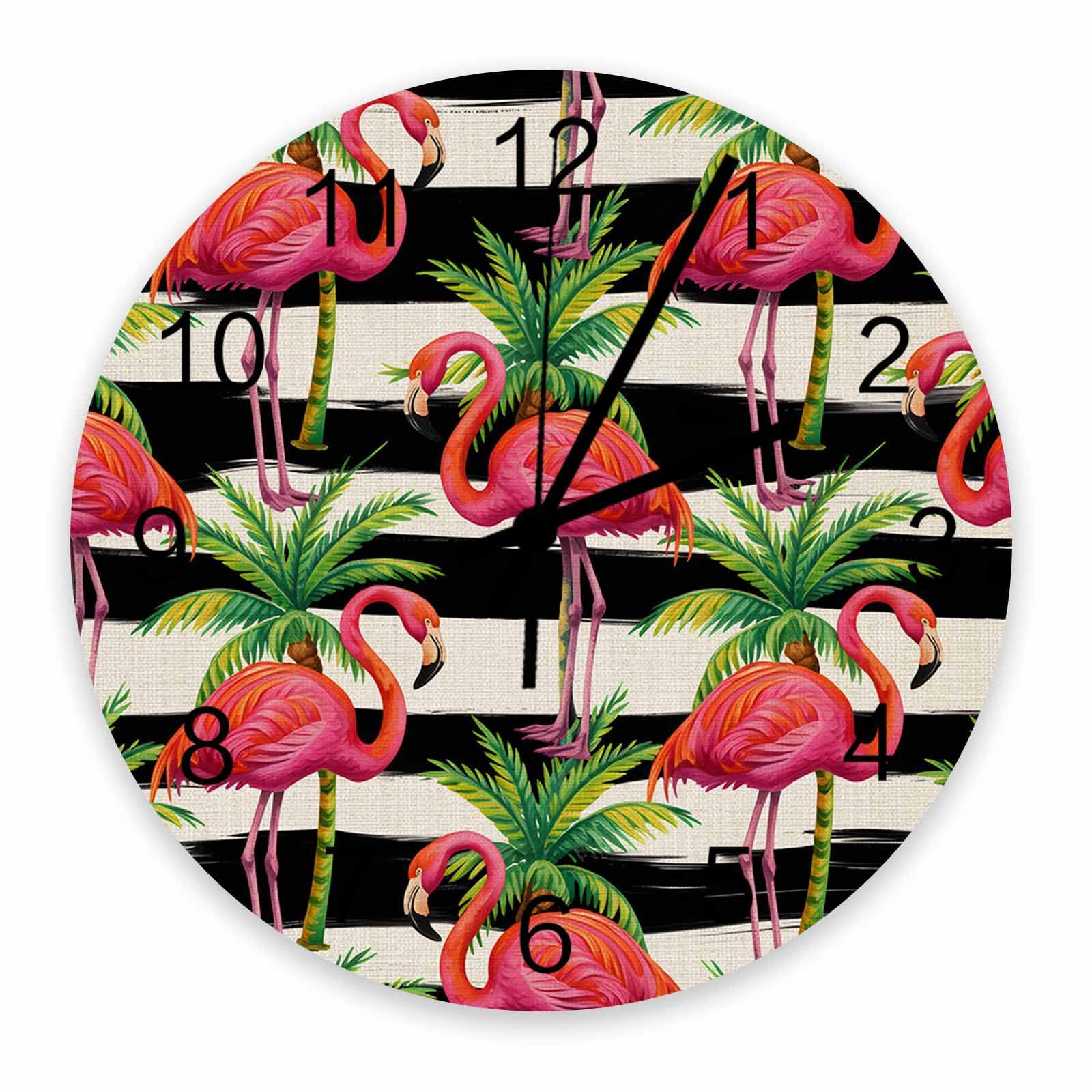 Grande horloge murale à piles pour décoration salon et cuisine