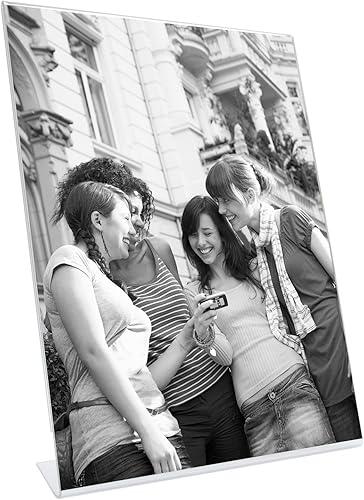 Miniatura 2 de MCS Marco de fotos acrílico doblado de 10 pulgadas de largo x 8 pulgadas de ancho, vertical (31810)