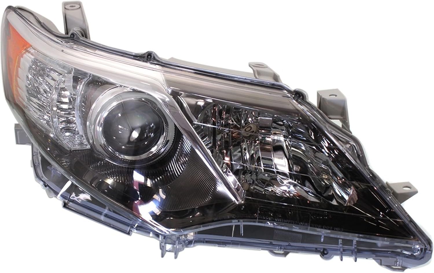 2-Piece Kit Passenger Side Headlight With Fender Without Bulb Xenon Without Hid Bulb And Ballast