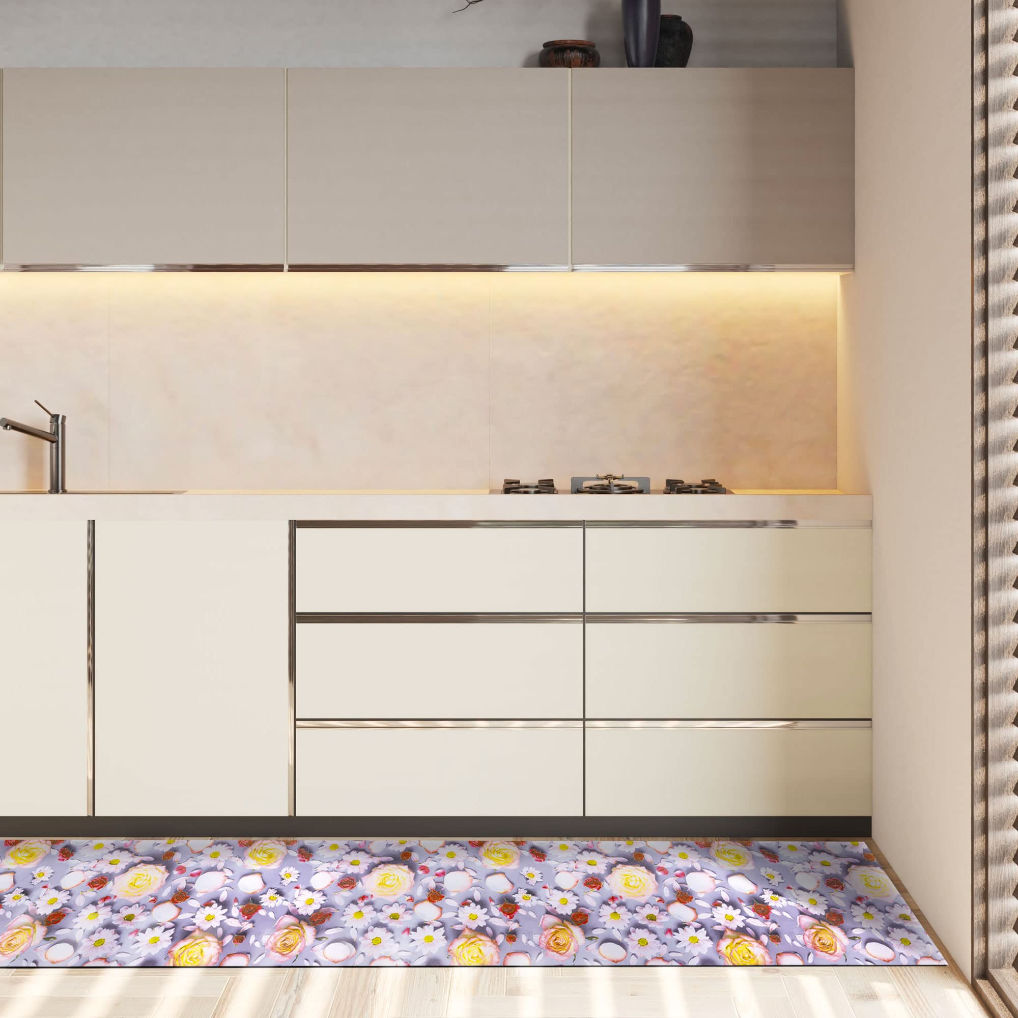 Sehrazat Keukenloper Kitchen 3003 wasbaar, vlakweefsel, loper, antislip Sehrazat Keukenloper Kitchen 3003 wasbaar, vlakweefsel, loper, antislip
