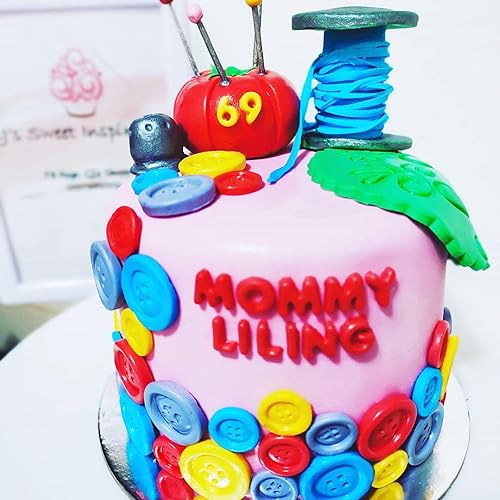 Miniatura 7 de Molde de silicona para fondant de botón para bricolaje, chocolate, dulces, pudín, cupcake, decoración de pasteles, postres, gelatina, arcilla