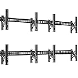 VIVO Pop-Out Steel 2x2 Video Wall Mount, Fits 4 TV Screens 37 to 65 inches, Wide VESA Range and Screen Leveling, Holds up to 616 lbs, Black, MOUNT-VW65-4