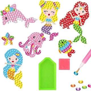 ルナシェ ダイヤモンドアート キット これだけで完成できる 初心者 子供 モンテッソーリ 集中力 巧緻性 手先の訓練 プチマーメイド | ダイヤモンドペインティング, ビーズアート, 手作りキット, 工作キット, 知育, 指先を使う, 集中して取り組める, 道具が全部そろっています, 入院のお見舞いに, ごほうびに, お土産に, 誕生日プレゼント, キラキラ