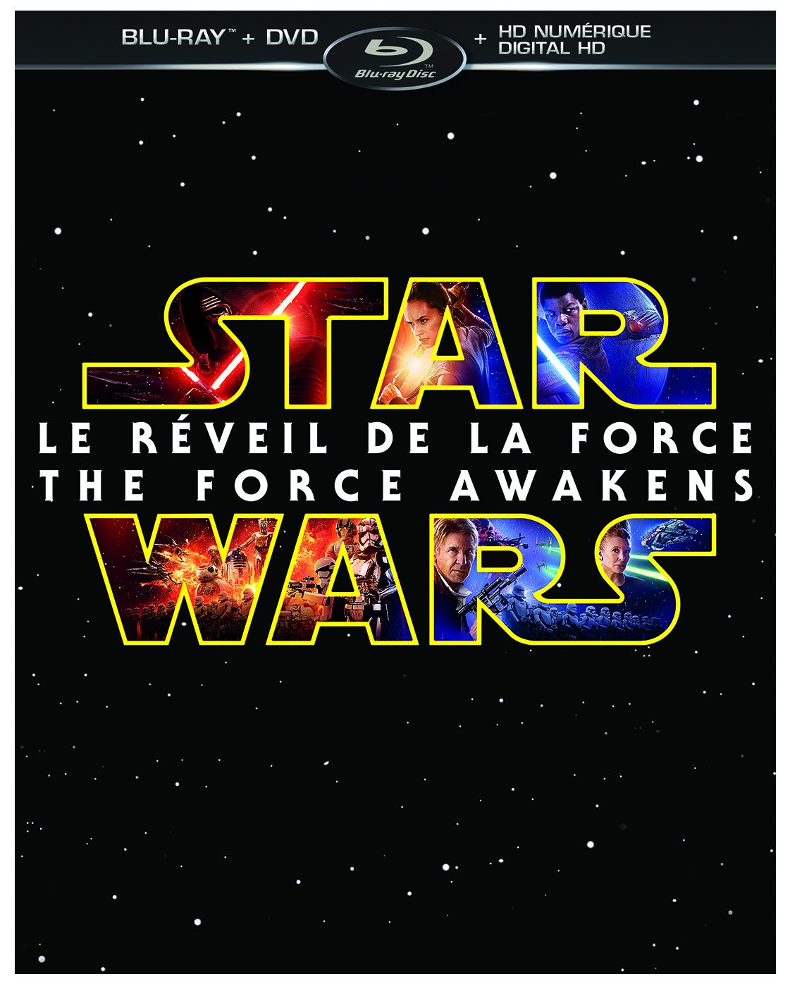 Star Wars: Le Réveil de la Force [Blu-ray + DVD + HD numérique] [Blu-ray]