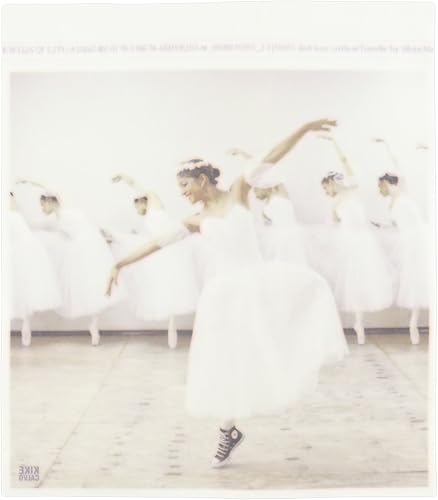 3dRose HT _ _ _ _ _ _ _ _ _ _ 10015 _ _ _ _ _ _ _ _ _ _ 2 Todavía Happy Bailarín de ballet clásico con un romántico vestido Converse snickers-iron