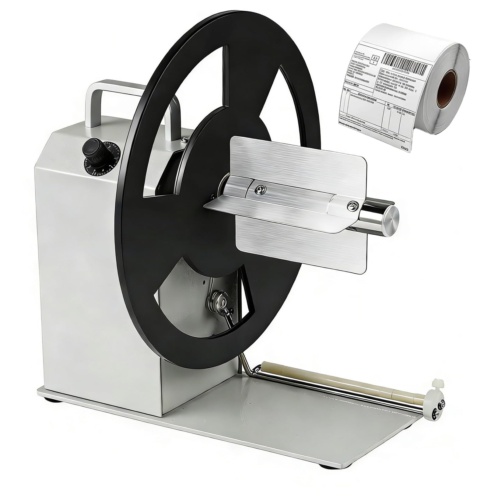 Rebobinadora de etiquetas automática para organizar rollos de forma eficiente y ordenada