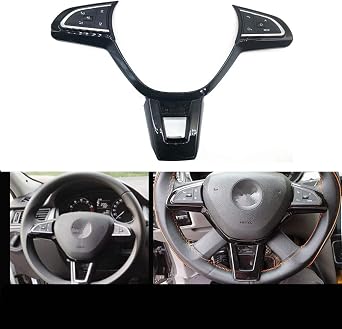 Steering Wheel Control Multi-Function Button Button Switch/Fit for Skoda Superb Yeti Rapid Octavia Multifunction Steering Wheel Control Button Switch Volume Phone Audio Switch Switch Button Car Acces