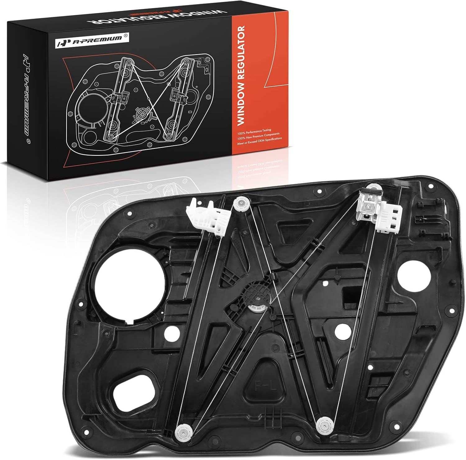 A-Premium Front Driver Side Electric Power Window Regulator Without Motor Compatible with Hyundai Sonata 2015 2016 2017 2018 2019