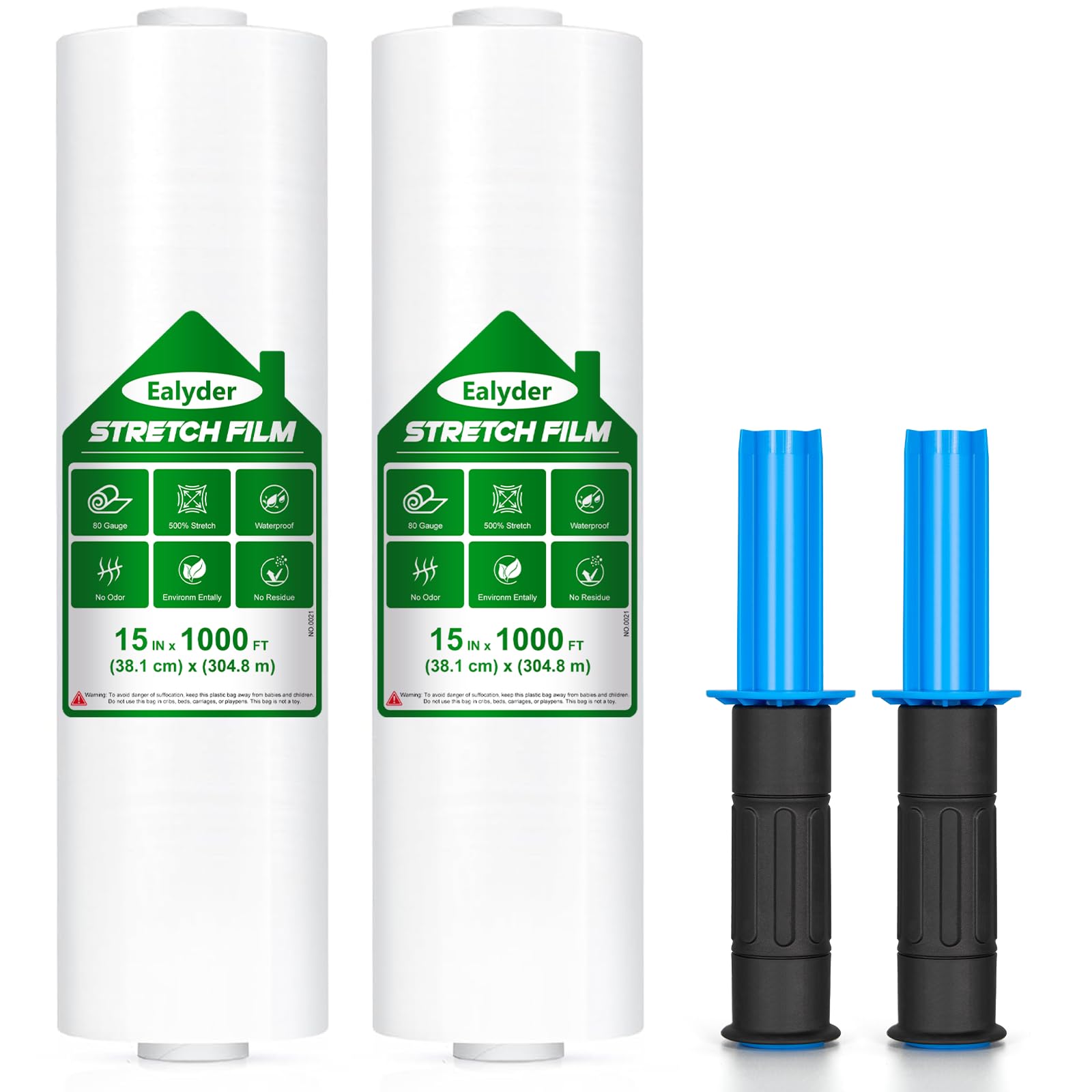 Industrial Stretch Wrap Roll - 1000ft -10