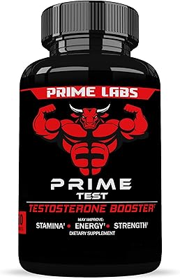 Prime Labs - Men's Test Booster - Natural Stamina, Endurance and Strength Booster - 60 Caplets