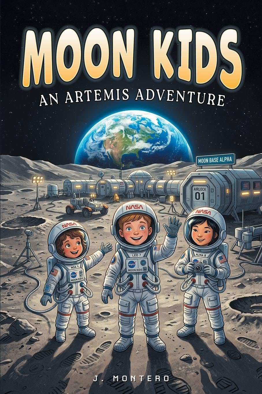 Moon Kids: An Artemis Adventure: A STEM Chapter Book About Kids Living at NASA's Lunar Base