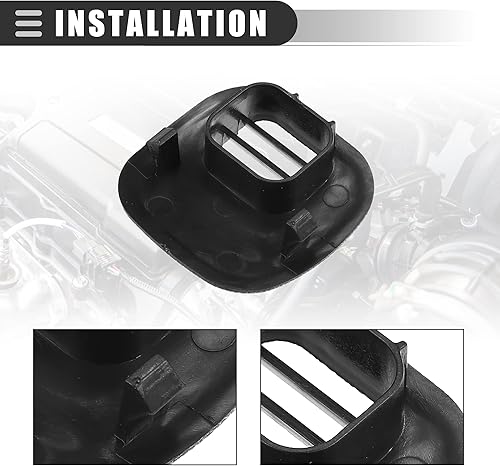 Miniatura 4 de Motoforti Cubierta del sensor de temperatura del aire, salpicadero de ventilación central de rejilla, para Chevrolet Corvette 5.7L 1997-2004,