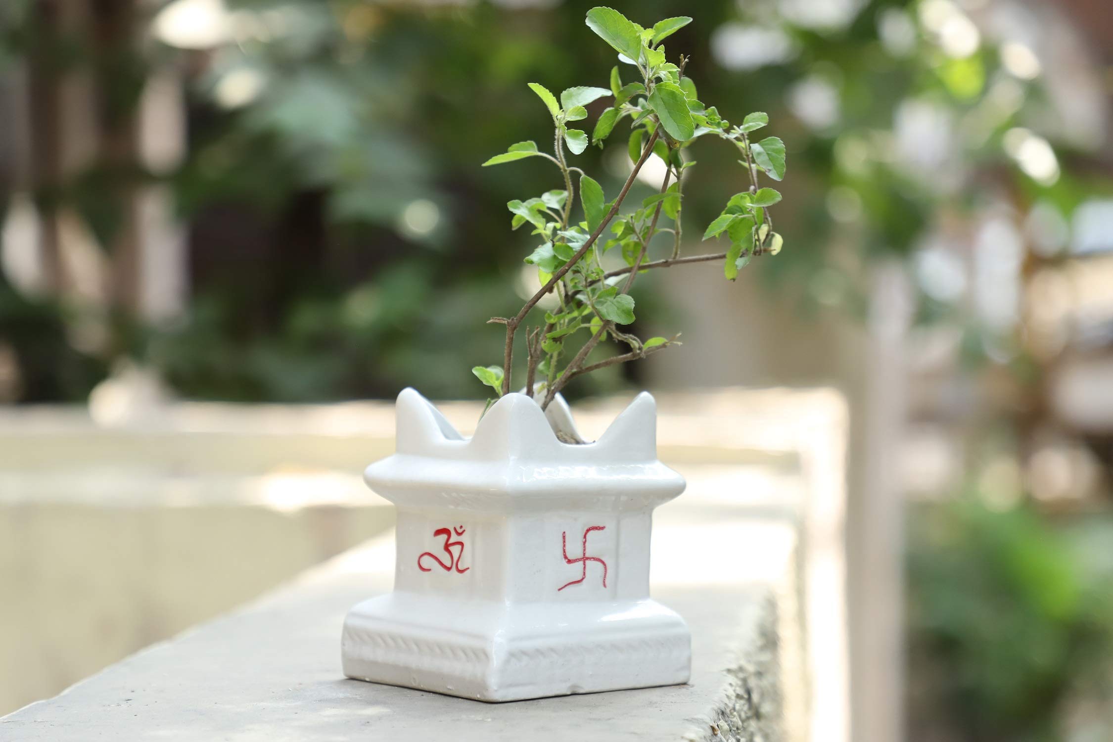Lyallpur Stores Ceramic Planter Pot Square Shape - Medium (White Color, 13 cm) Plant Not Included (B08QSCPRBZ) Amazon Price History, Amazon Price Tracker