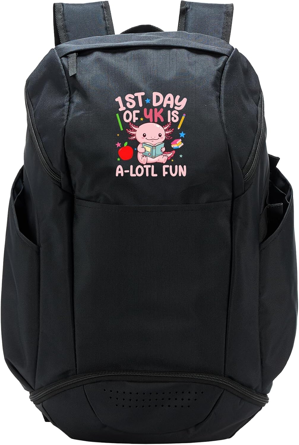1st Day Of 4K Funny First Day Of 4K Student 4K Teacher Sport Backpack