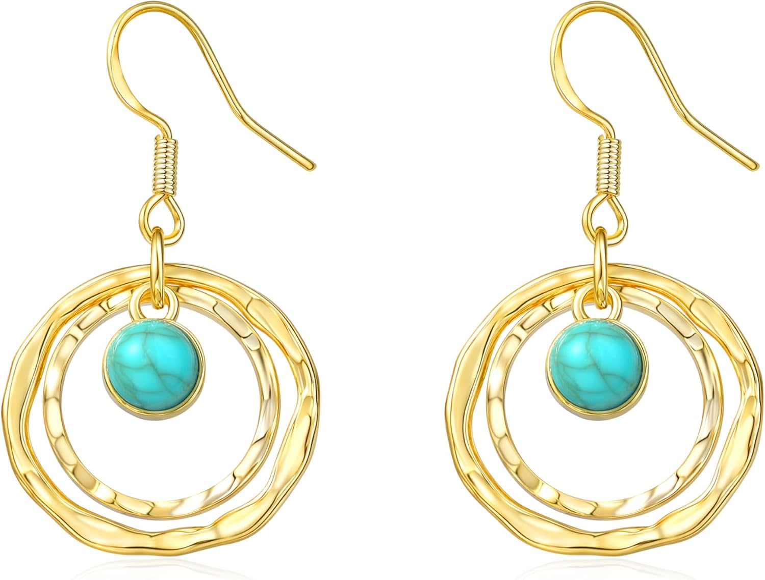 Boho Earrings for Women - Handmade Vintage Carved Dangle Earrings Party Birthday Perfect Stylish Gifts