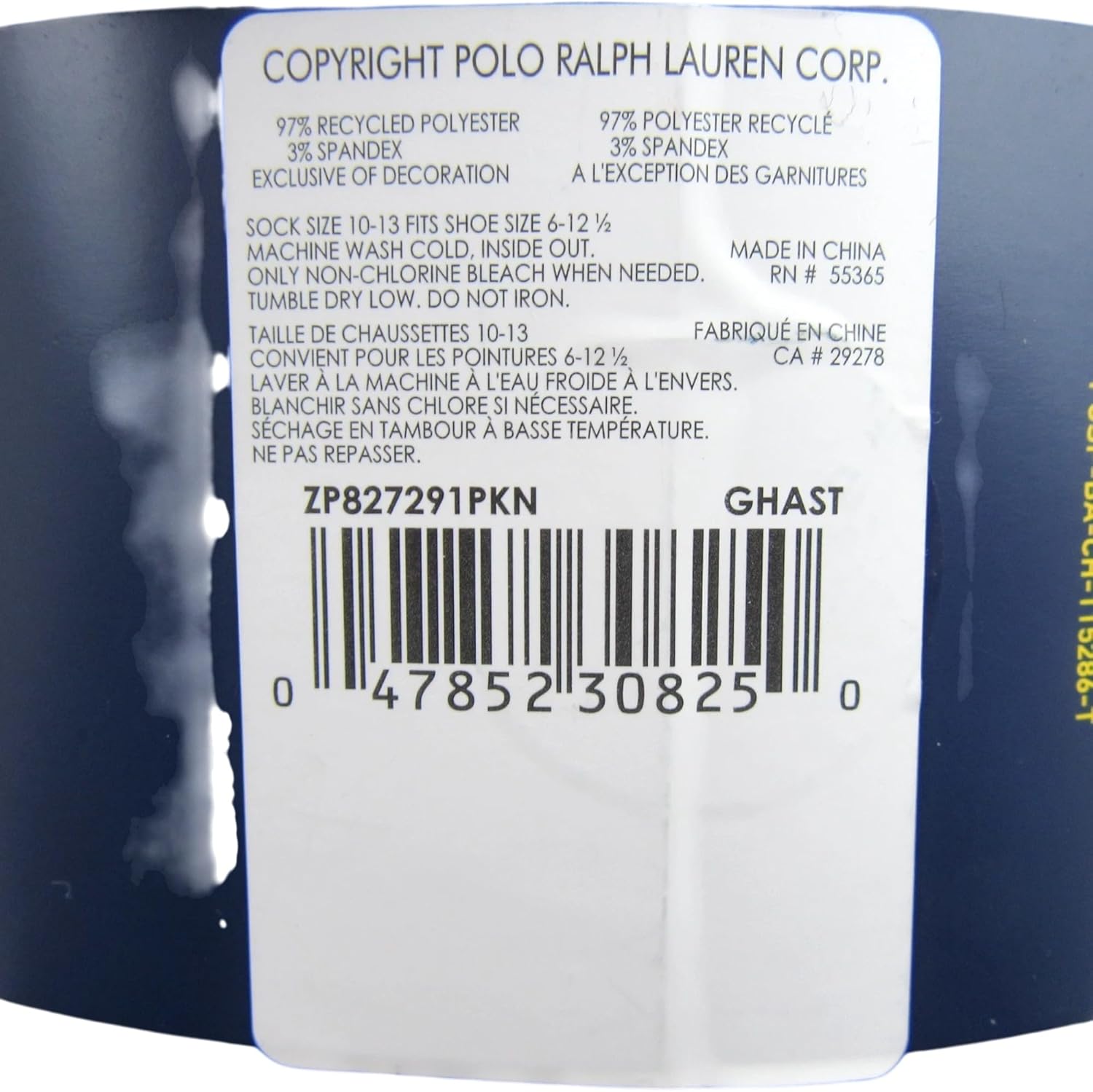 POLO RALPH LAUREN Men's No-Show Low Cut Ankle Casual Socks | Navy Blue, Heather Grey, Red Pony | ZP827291PKN | Size (10-13) Shoe, 6-12.5 / Polyester, Spandex