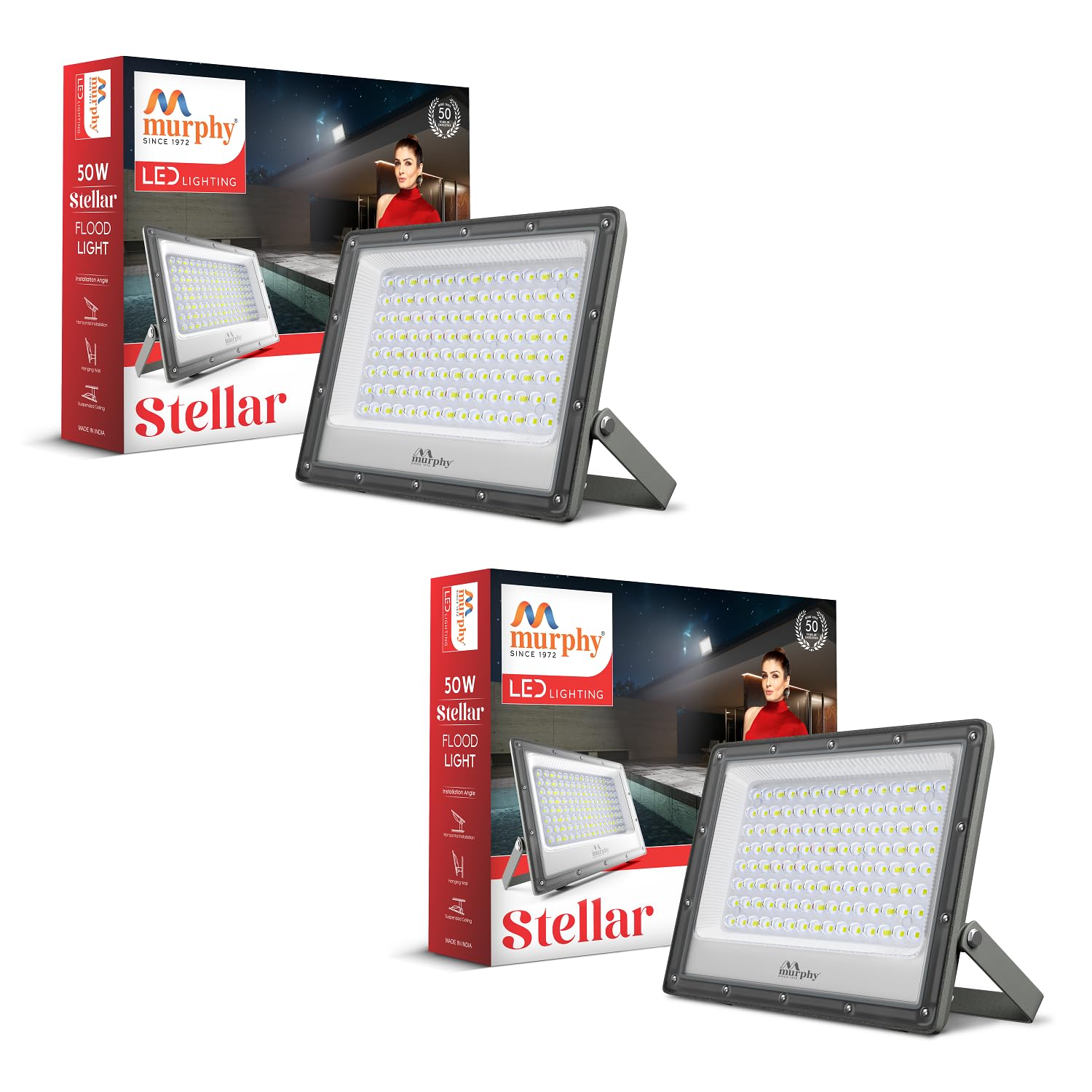 Murphy Stellar LED Flood Light - 200W, Waterproof -17