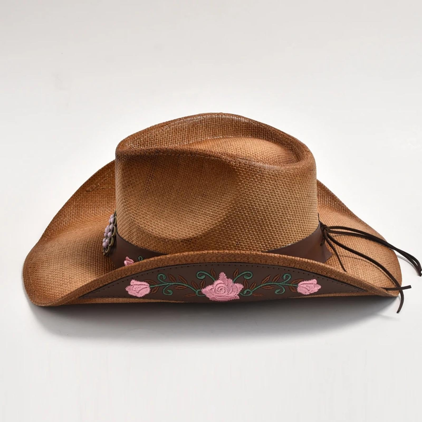 Fedora Trilby Filzhut Hut Stroh Cowboy Hut Outdoor Reise Strand Sonnenhut Herren Damen Vintage Gentleman Lady Cowgirl Jazz Hut