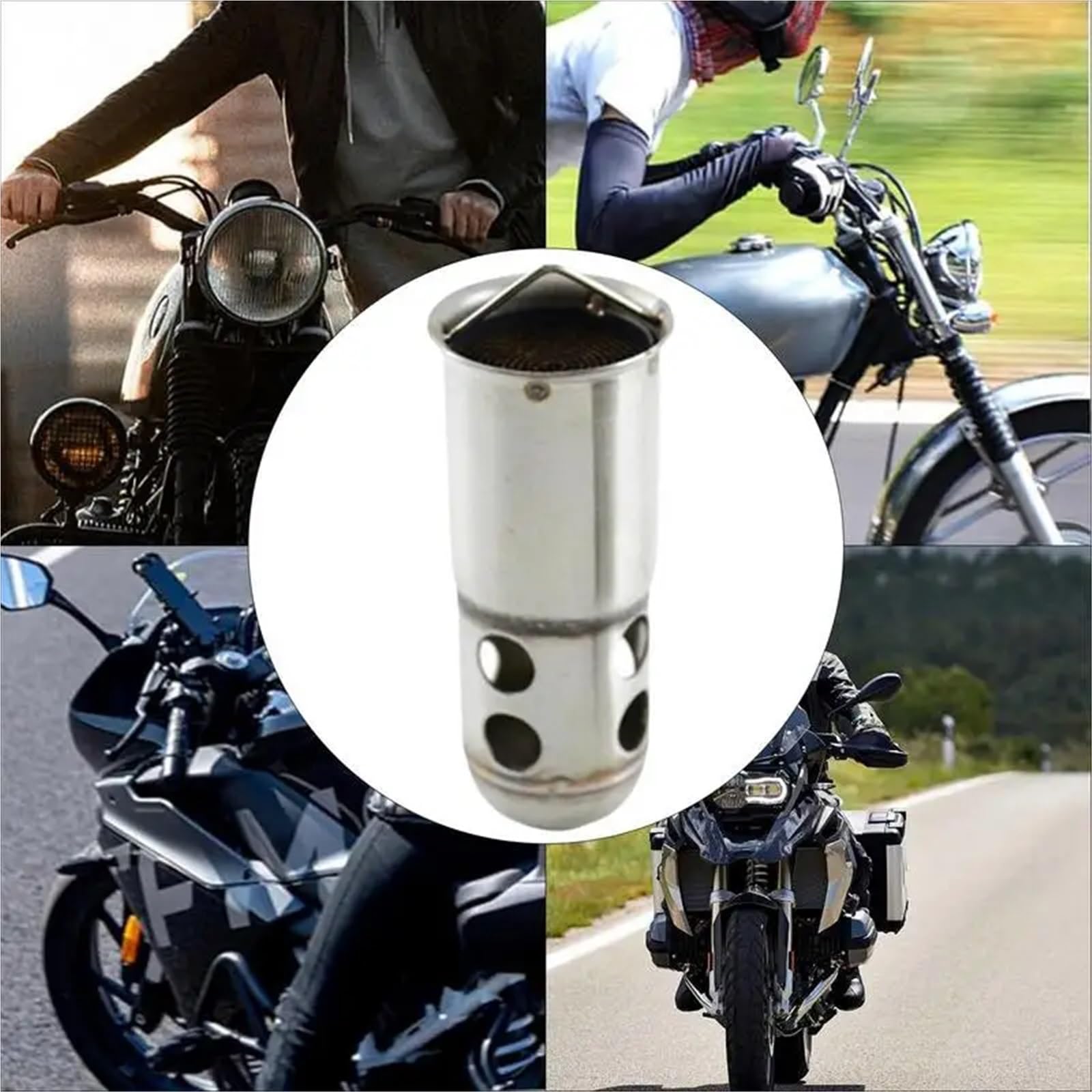 Tłumiki końcowe wydechu motocyklowego Tłumik wydechowy Tłumik rury wydechowej Tłumik wstawkowy Silniki eindpijpenuitlaatdemper