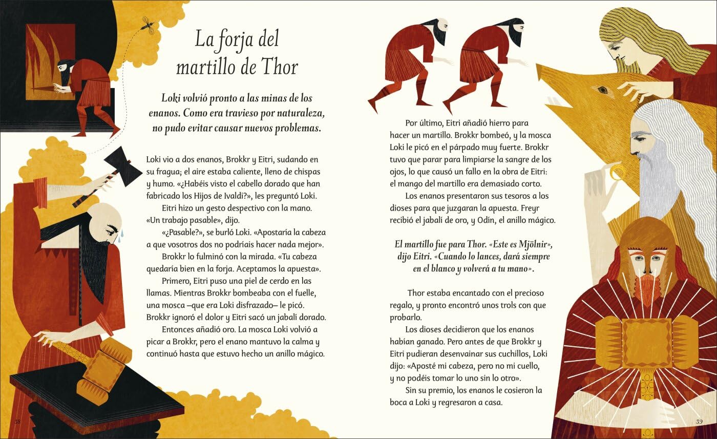 Mitos vikingos: Dioses, monstruos y héroes de la mitología nórdica