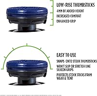 Vista 3 de KontrolFreek Omni for Xbox One and Xbox Series X Controller 2 Performance Thumbsticks 2 Low-Rise Concave Blue Azul