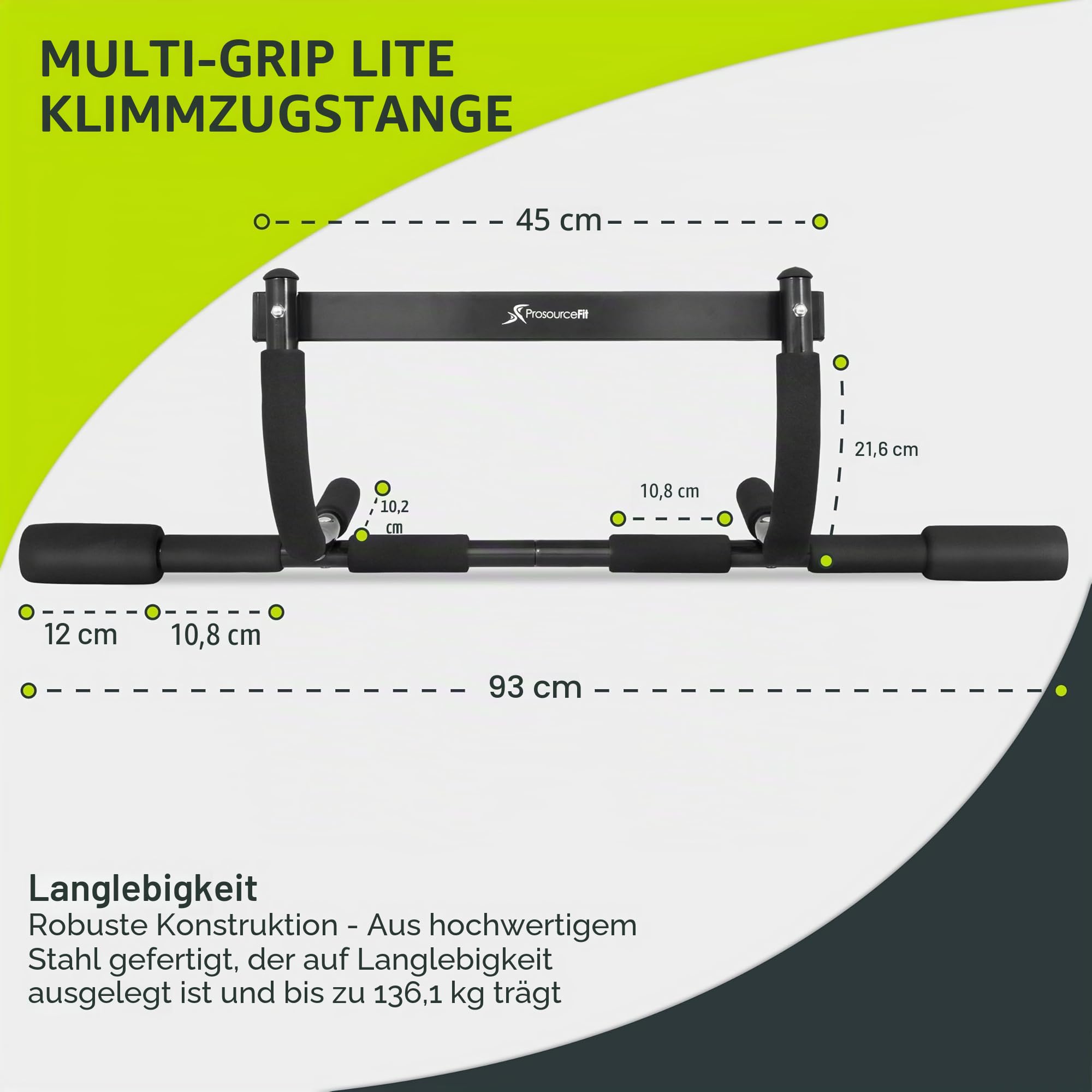 ProsourceFit Doorway Mount, Foldable, Multi-Grip, Multi-Grip Lite and Wall-Mounted Pull Up/Chin-Up Bar