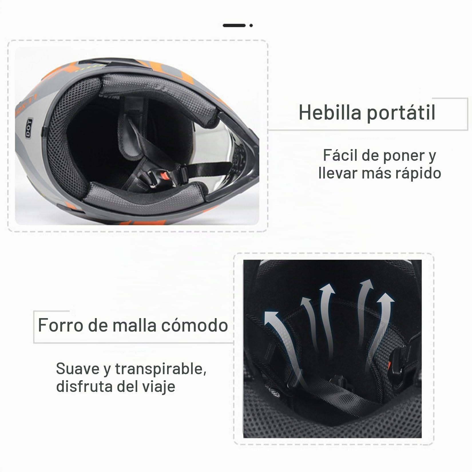 Casco De Motocross Casco MTB Jóvenes Adultos Casco Integral Moto con Gafas Máscara Guantes, Hombre Mujer Casco Descenso para MX Enduro Quad ATV Off Road BMX Scooter,Black-M