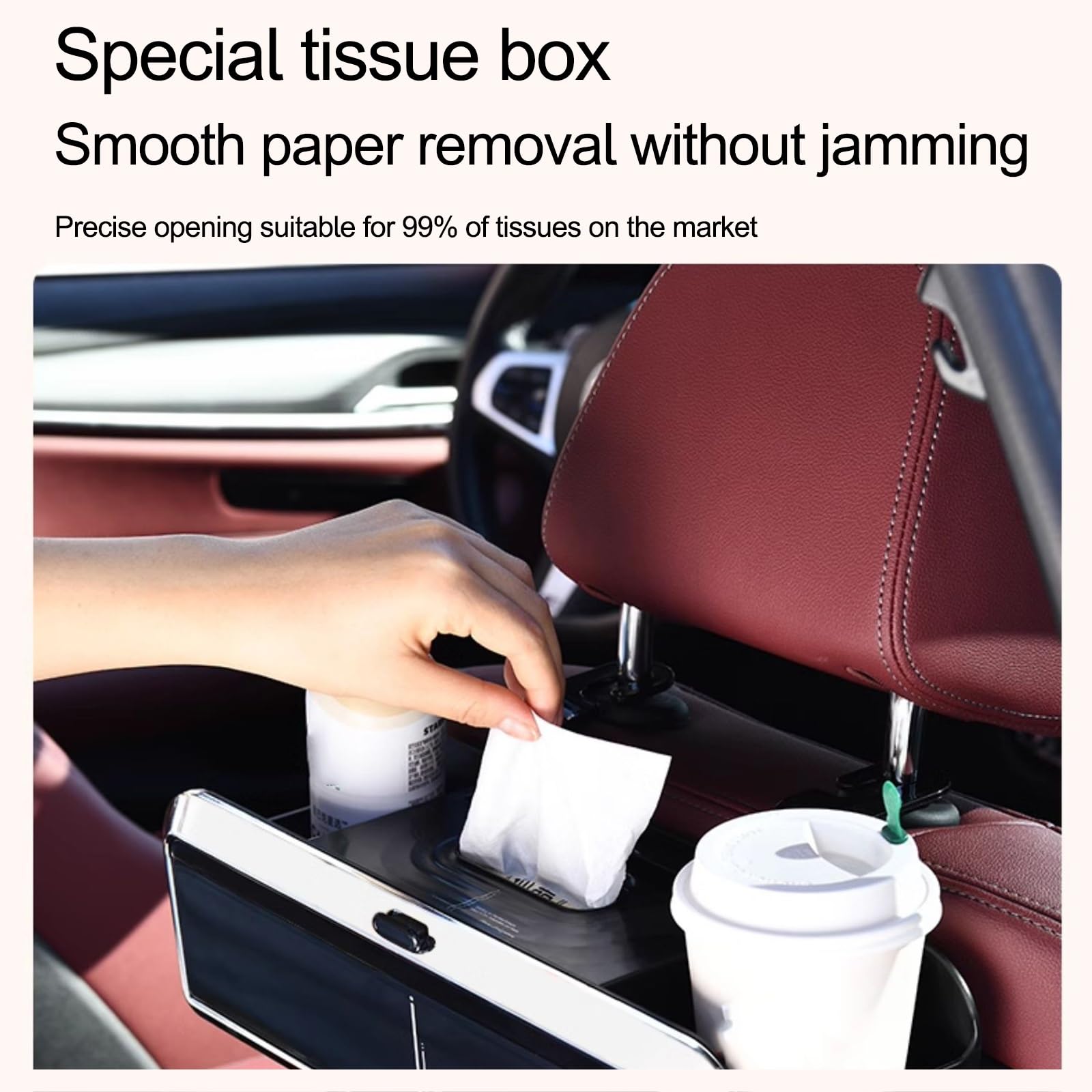 Organizer per seggiolino Auto con Spallacci Regolabili in Lunghezza, Auto Organizzatore Kick Mats Impermeabile Sedile Posteriore, Organizer per sedili Posteriori con(Grey)