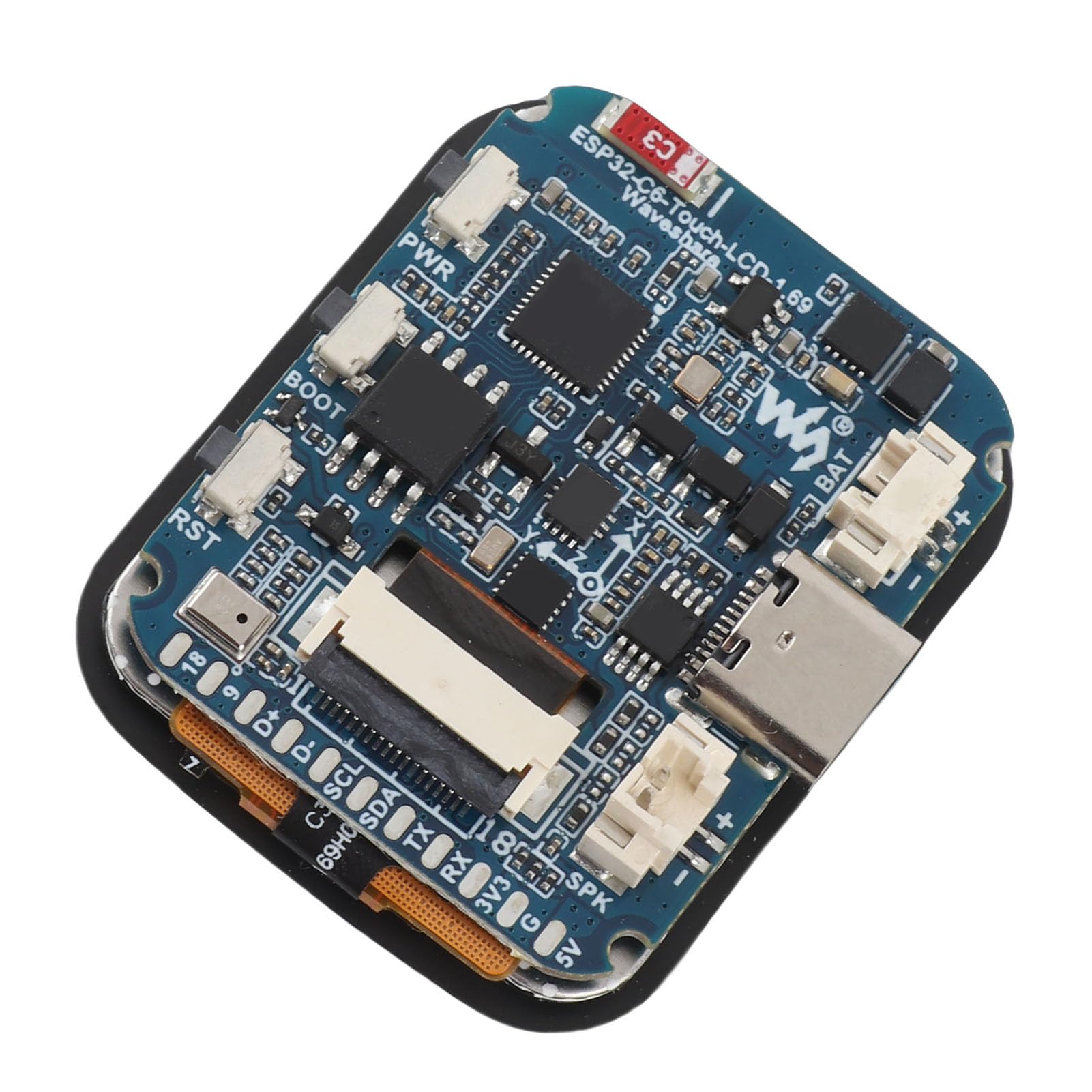 Placa de Desarrollo con Pantalla Táctil de 4,3 Cm, WiFi 6, para Proyectos
