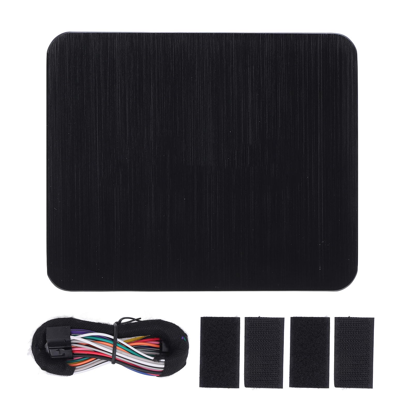 Luocute Mejora de Calidad de Sonido Amplificador de Automóvil de 320W DSP, Amplificador de Altavoces de Automóvil de Aleación de Aluminio de Clase AB para Pantalla Grande con Amplificador (4 Canales)
