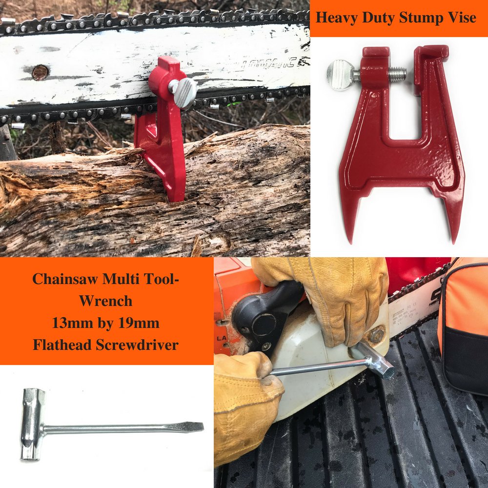 CATAUMET Chainsaw Sharpener File Kit With 5/32, 3/16, 7/32 Round