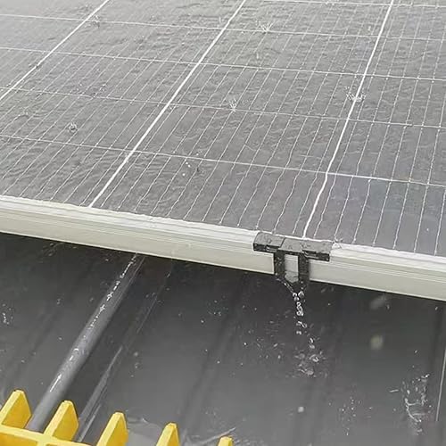 Miniatura 8 de Accesorios de energía eólica solar Accesorios Panel solar Clips de drenaje de agua 30Mm Pv Module Clips de limpieza para drenaje de agua Panel