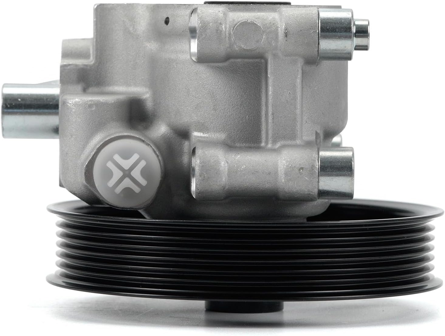 MOCA Power Steering Pump with Pulley fits For Ford 2004 2007-2008 Lobo XLT 5.4L, 2004-2007 Lobo Sport FX4 5.4L, 2004-2008 F150 FX4 Lariat STX 5.4L, 2004-2008 Lobo Lariat 5.4L, 2004-2008 Lobo XLT 4.6L